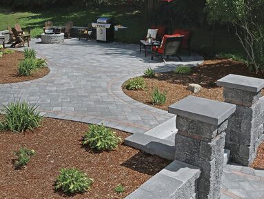 Ideal Block image of pavers and wall stone